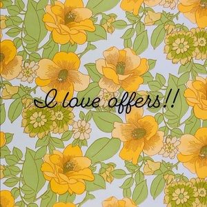 Don’t be shy to send me offers, I love them!
